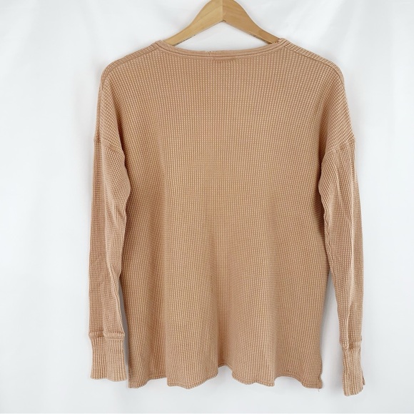 Offline by Aerie Waffle Knit Henley Top - Picture 6 of 8